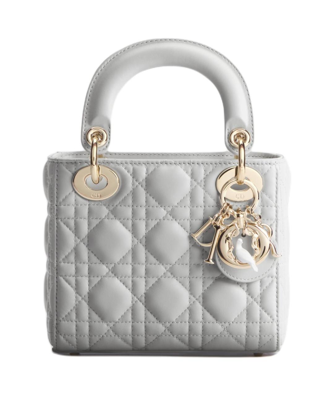 CHRISTIAN DIOR Кожаная сумка с короткими ручками, фото 1