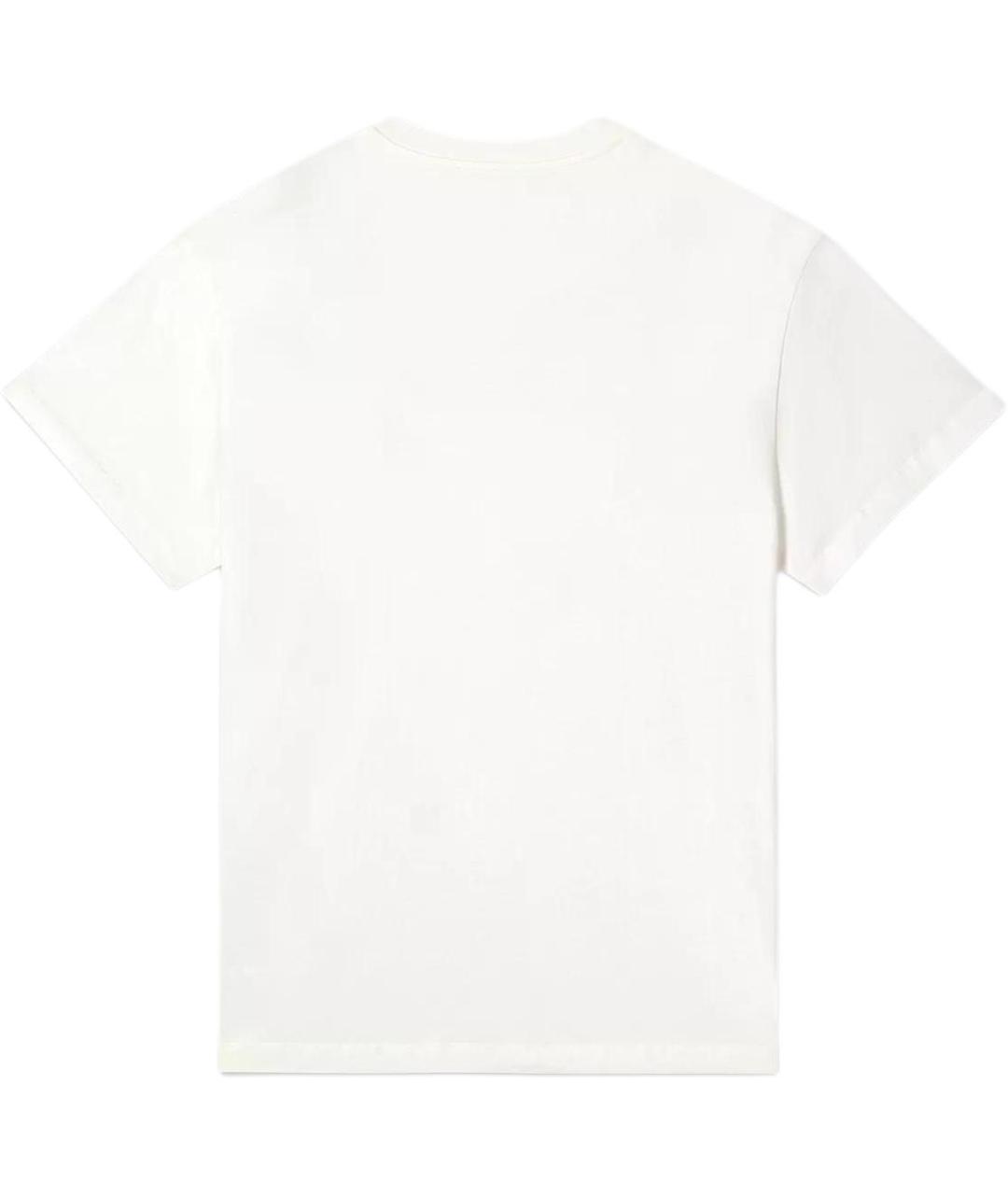JIL SANDER Белая футболка, фото 3