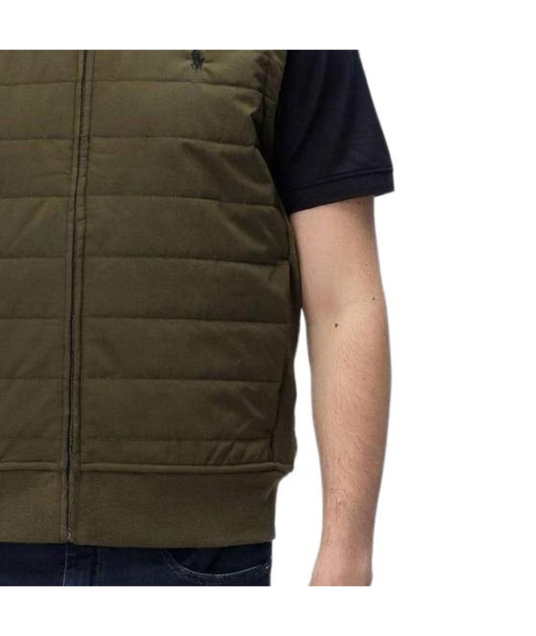 POLO RALPH LAUREN Коричневый жилет, фото 4