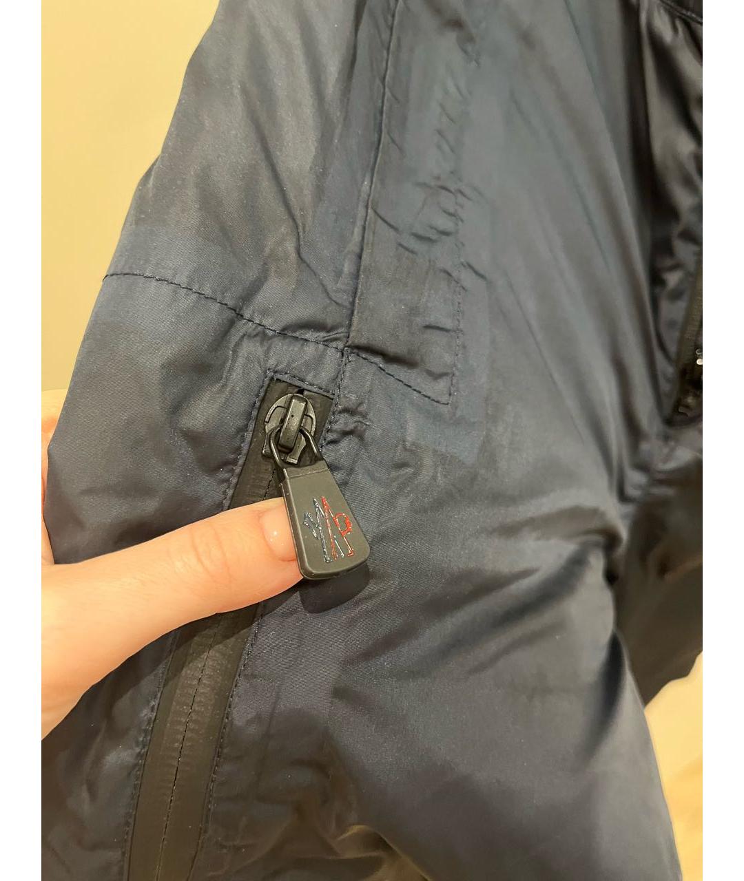 MONCLER Темно-синие брюки и шорты, фото 7