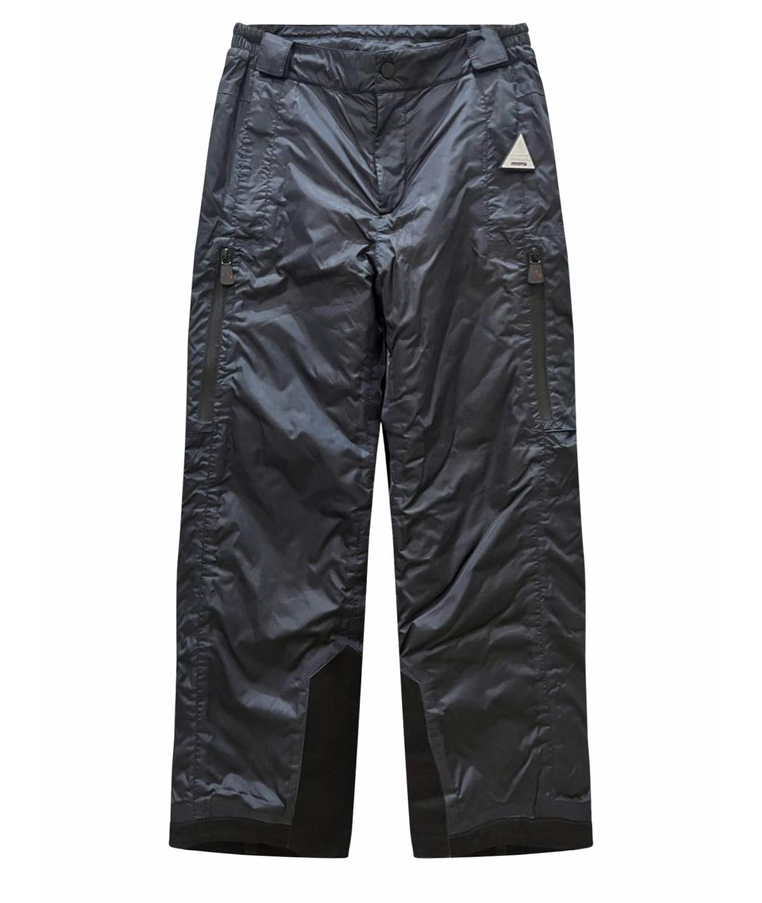 MONCLER Темно-синие брюки и шорты, фото 1