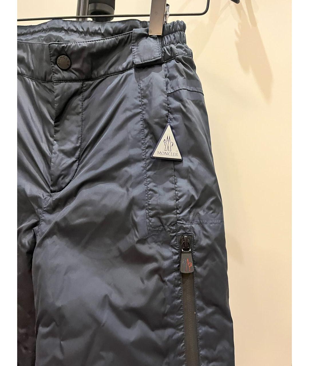 MONCLER Темно-синие брюки и шорты, фото 3