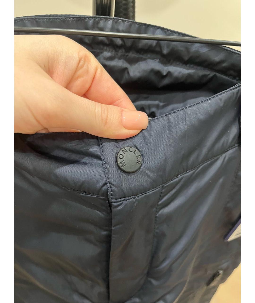 MONCLER Темно-синие брюки и шорты, фото 4