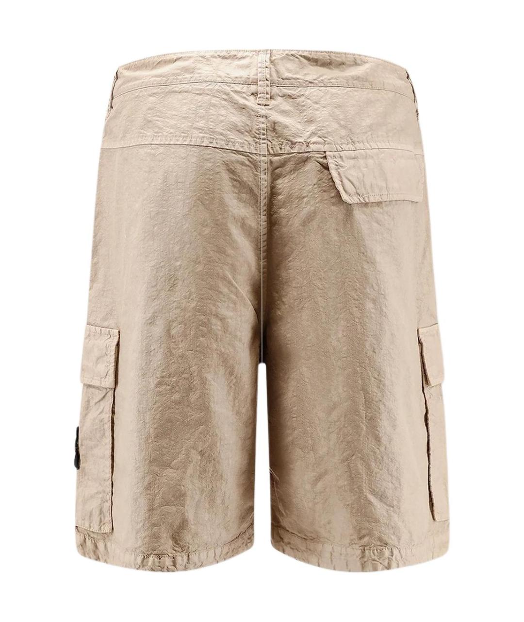 STONE ISLAND Коричневые шорты, фото 2