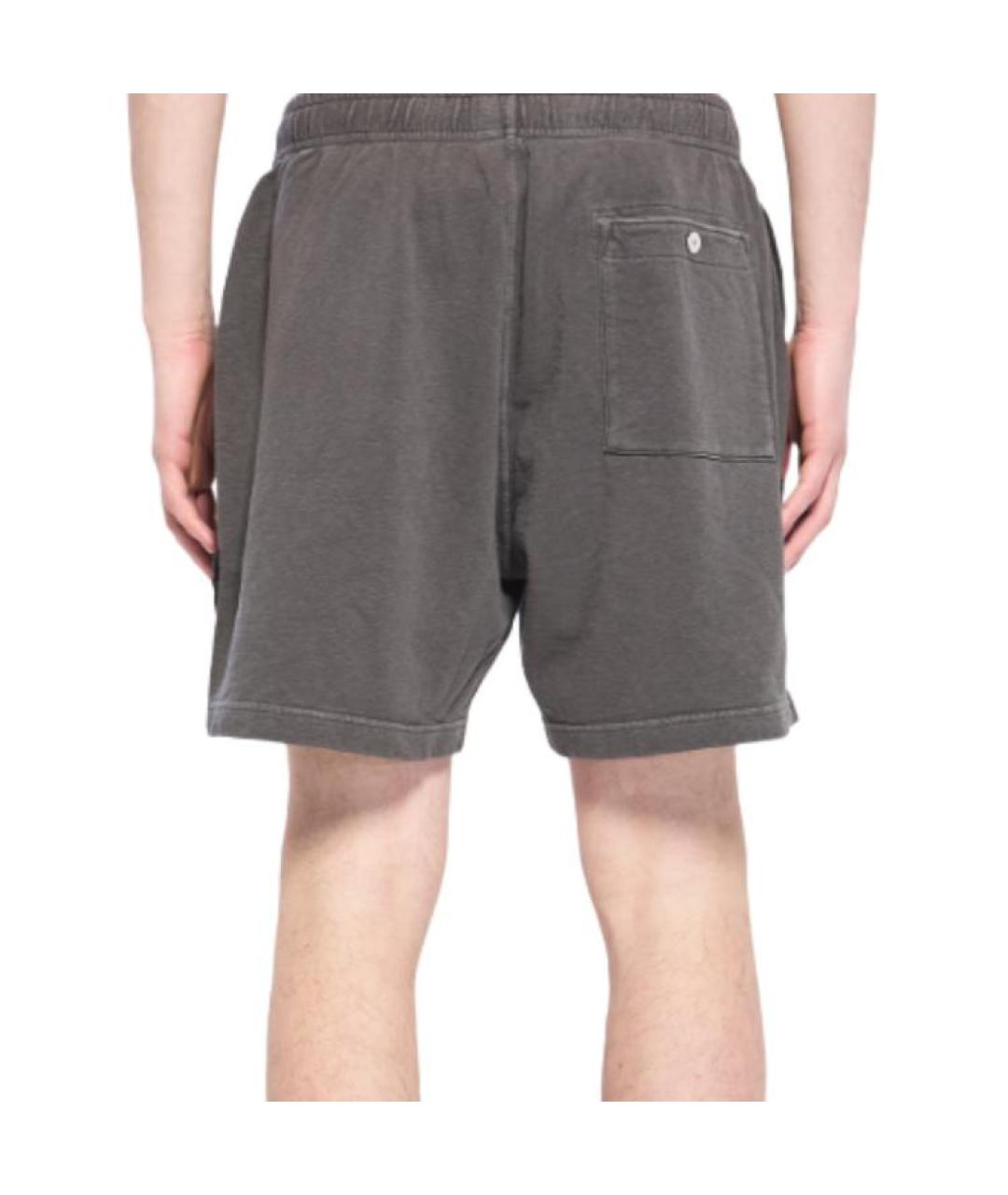STONE ISLAND Серые шорты, фото 5