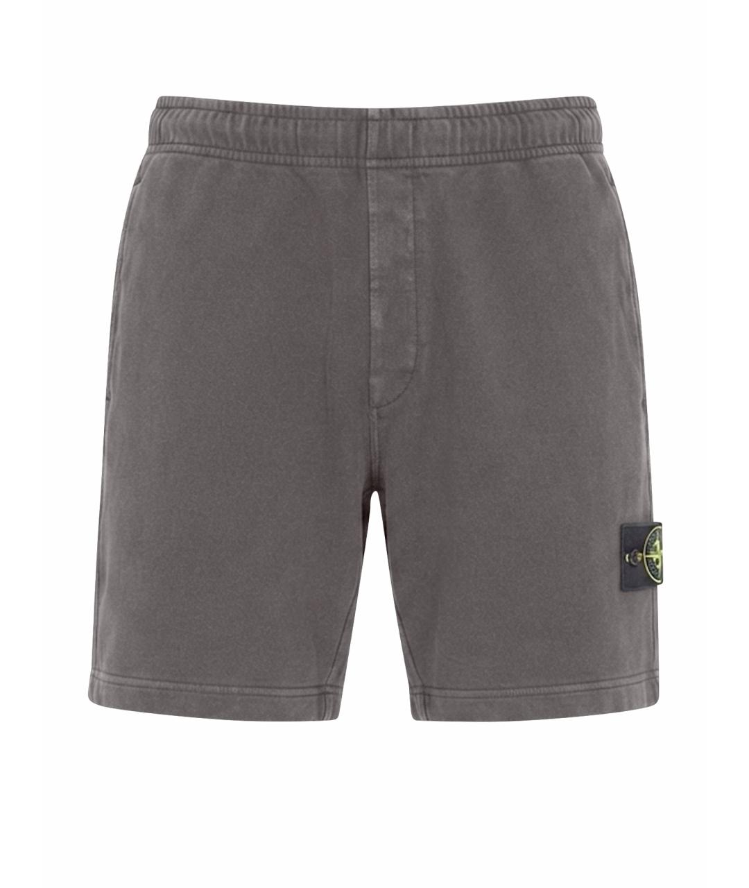 STONE ISLAND Серые шорты, фото 1