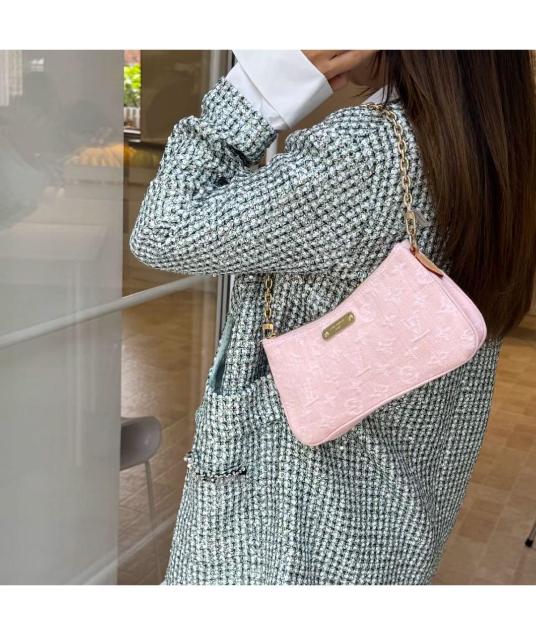 LOUIS VUITTON Розовая сумка через плечо, фото 7