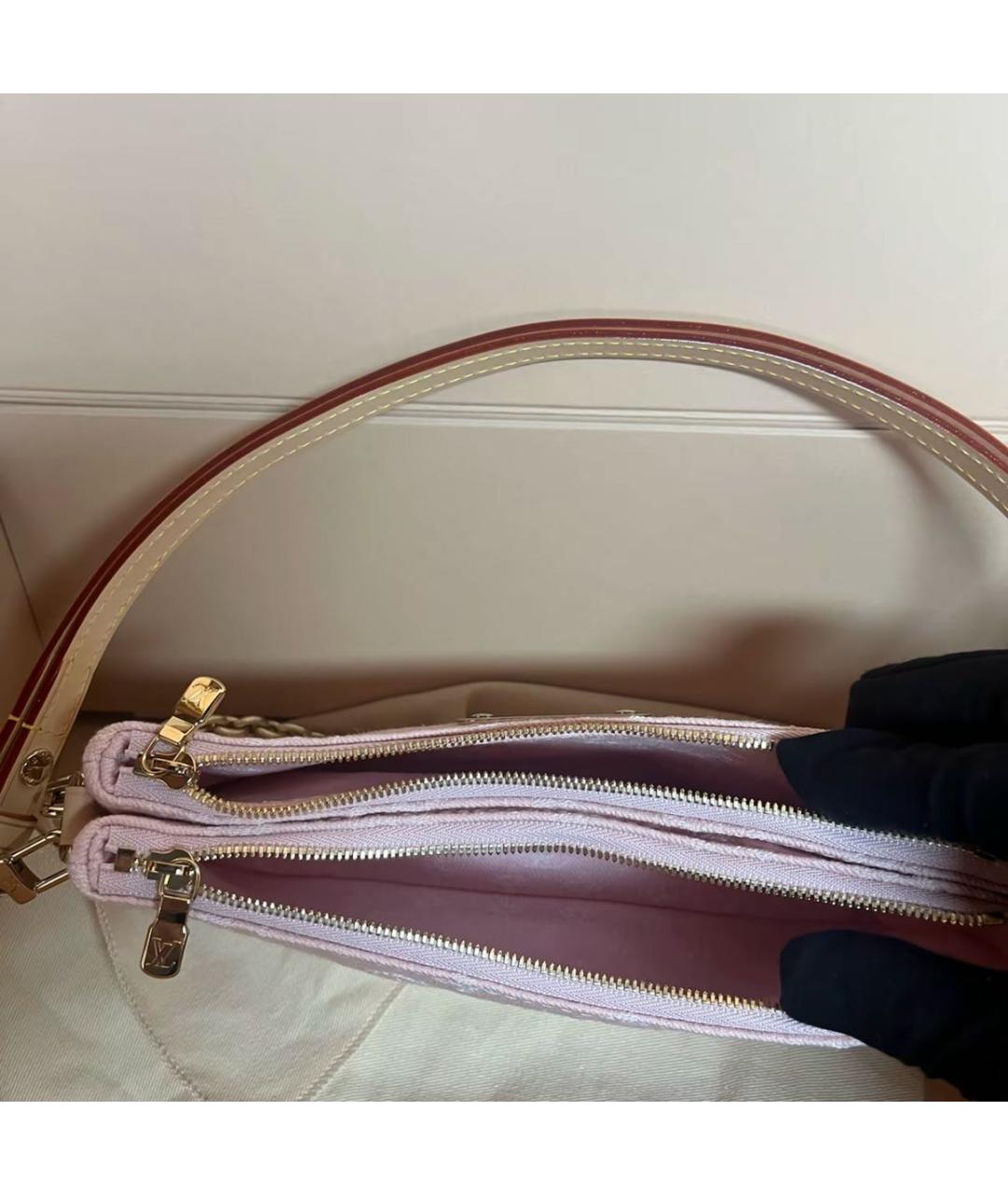 LOUIS VUITTON Розовая сумка через плечо, фото 5
