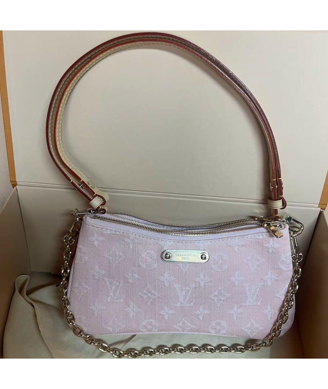 LOUIS VUITTON Розовая сумка через плечо, фото 3