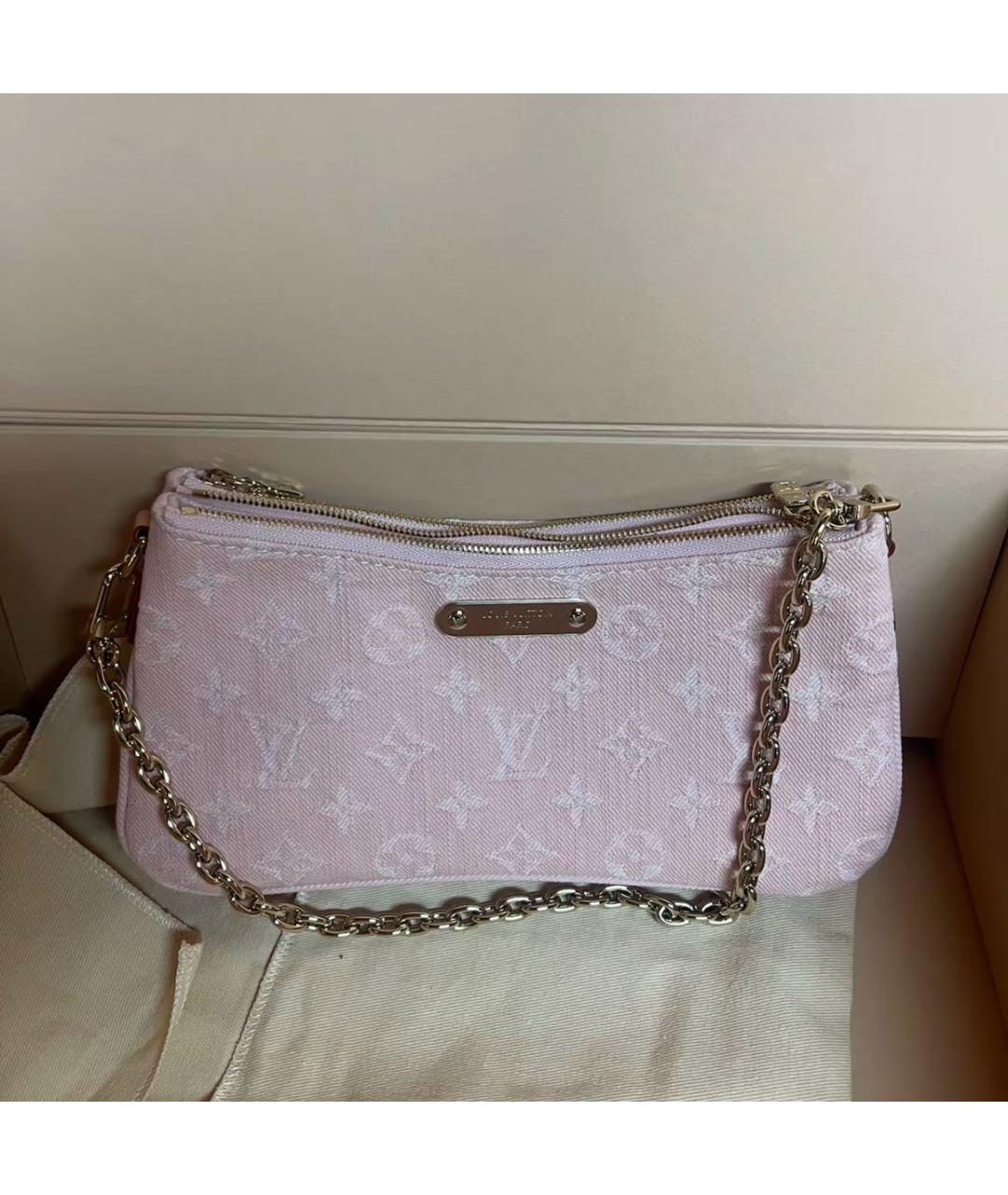 LOUIS VUITTON Розовая сумка через плечо, фото 2