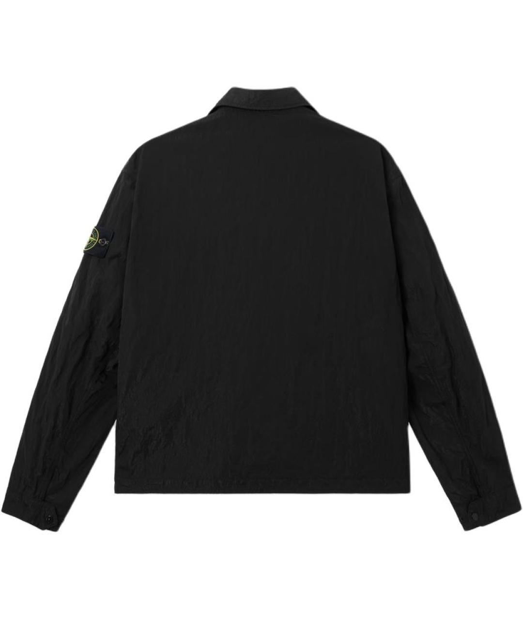 STONE ISLAND Черная куртка, фото 2
