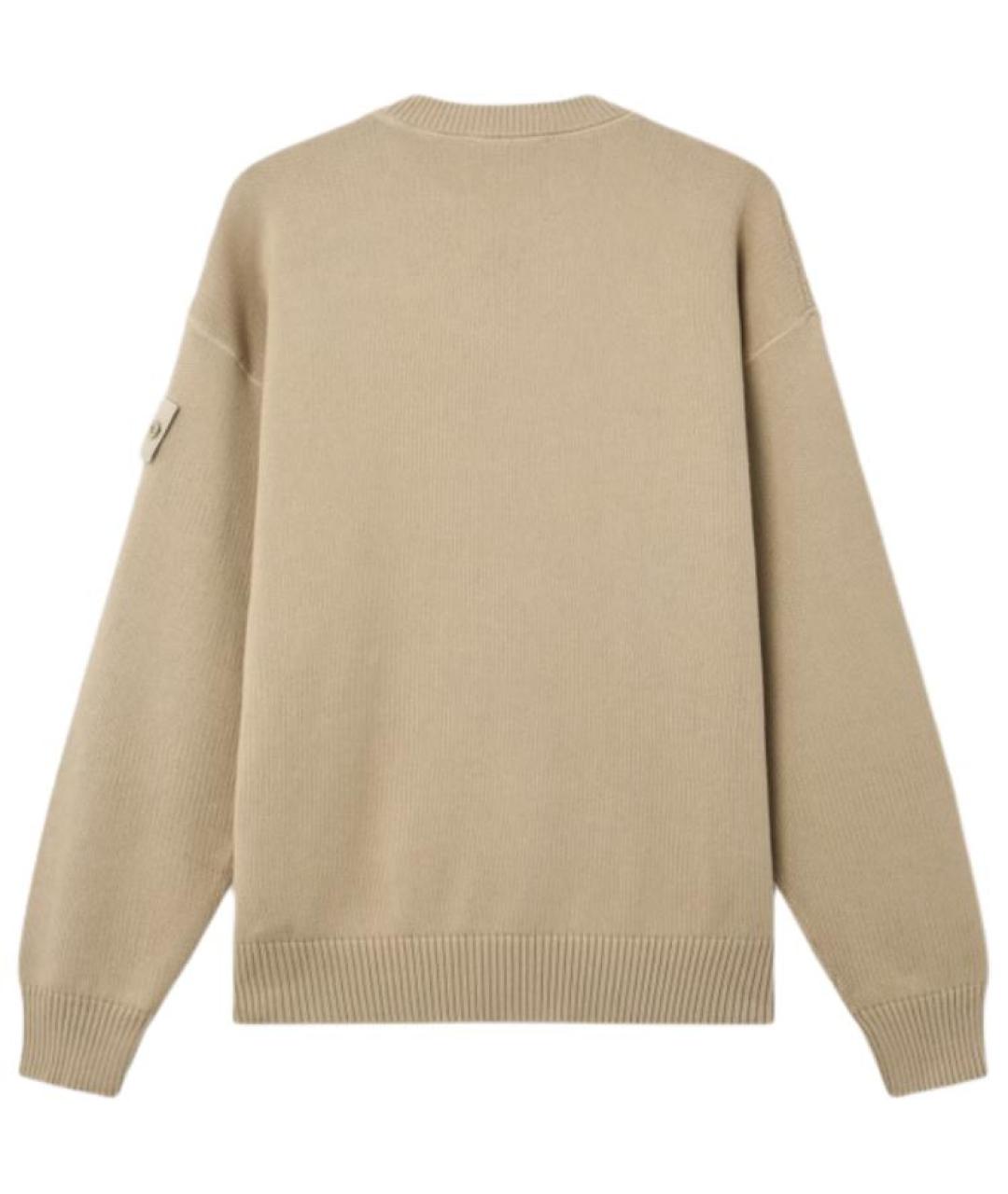 STONE ISLAND Коричневый джемпер / свитер, фото 2