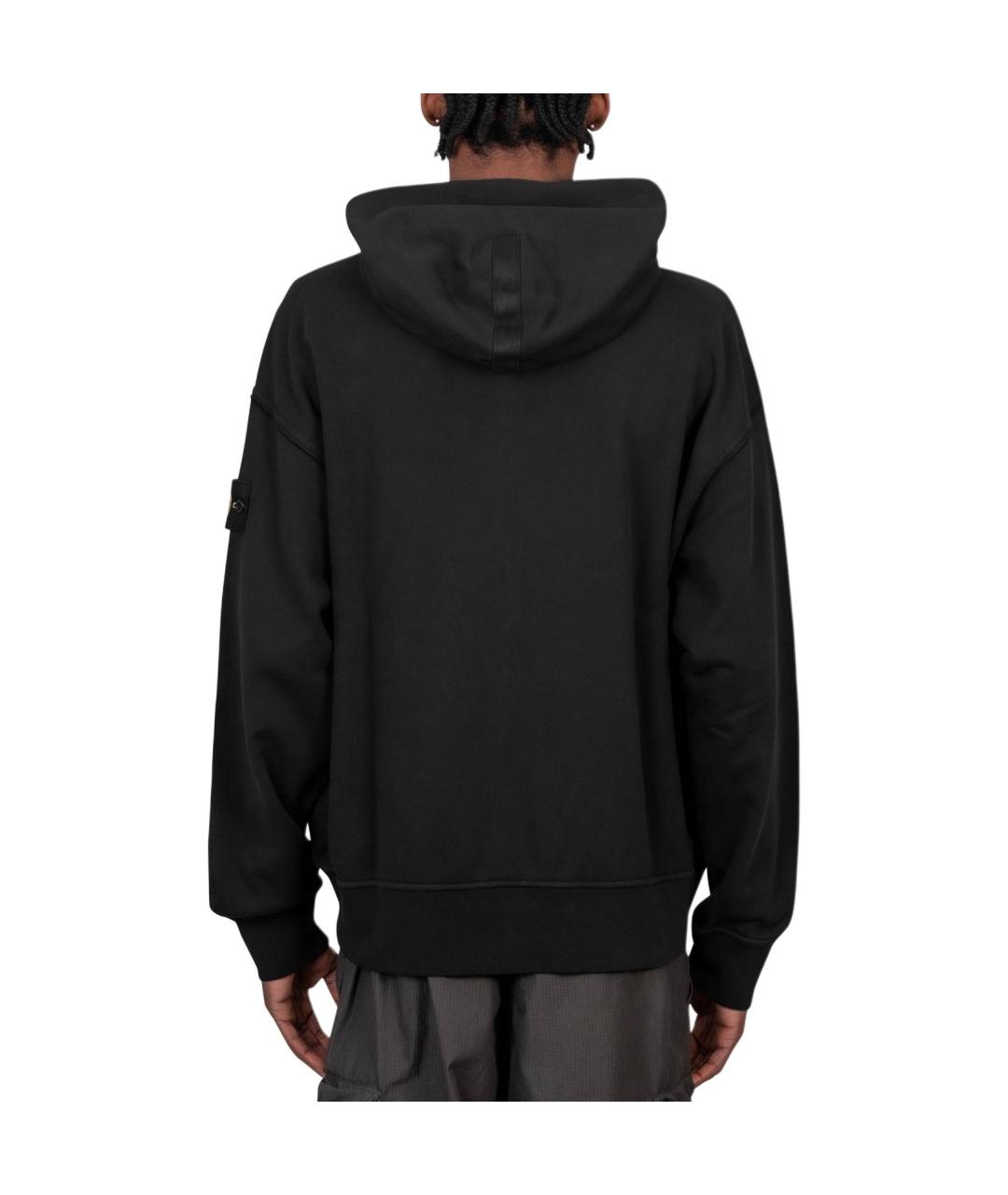 STONE ISLAND Черная куртка, фото 2