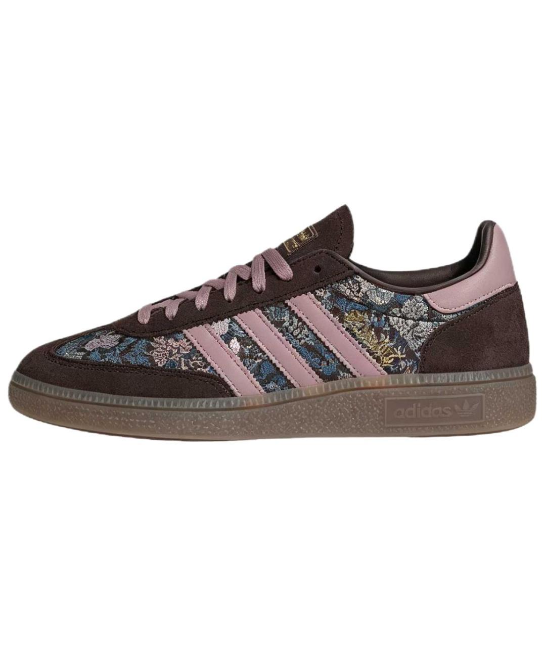 ADIDAS Коричневые кожаные кроссовки, фото 2