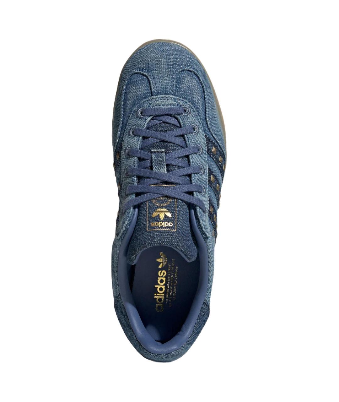 ADIDAS Темно-синие кеды, фото 5