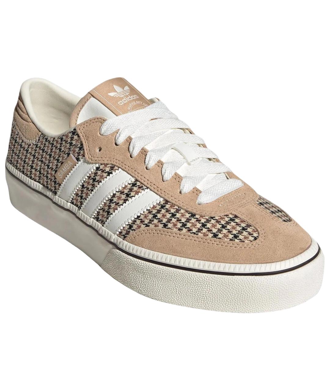 ADIDAS Бежевые кеды, фото 3