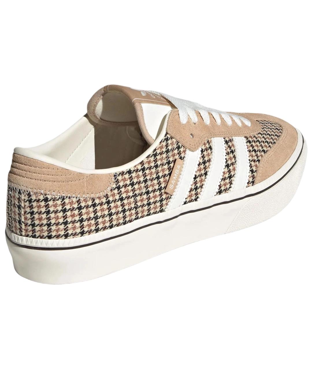 ADIDAS Бежевые кеды, фото 4