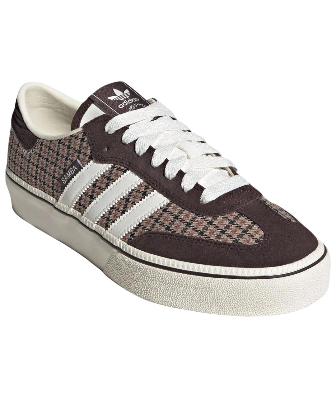 ADIDAS Коричневые кеды, фото 3