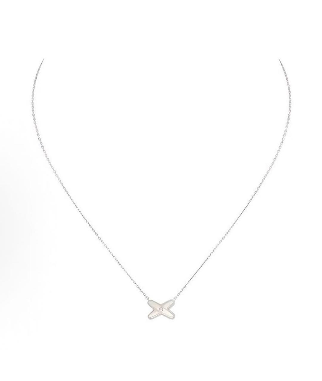 CHAUMET Белое колье из белого золота, фото 3