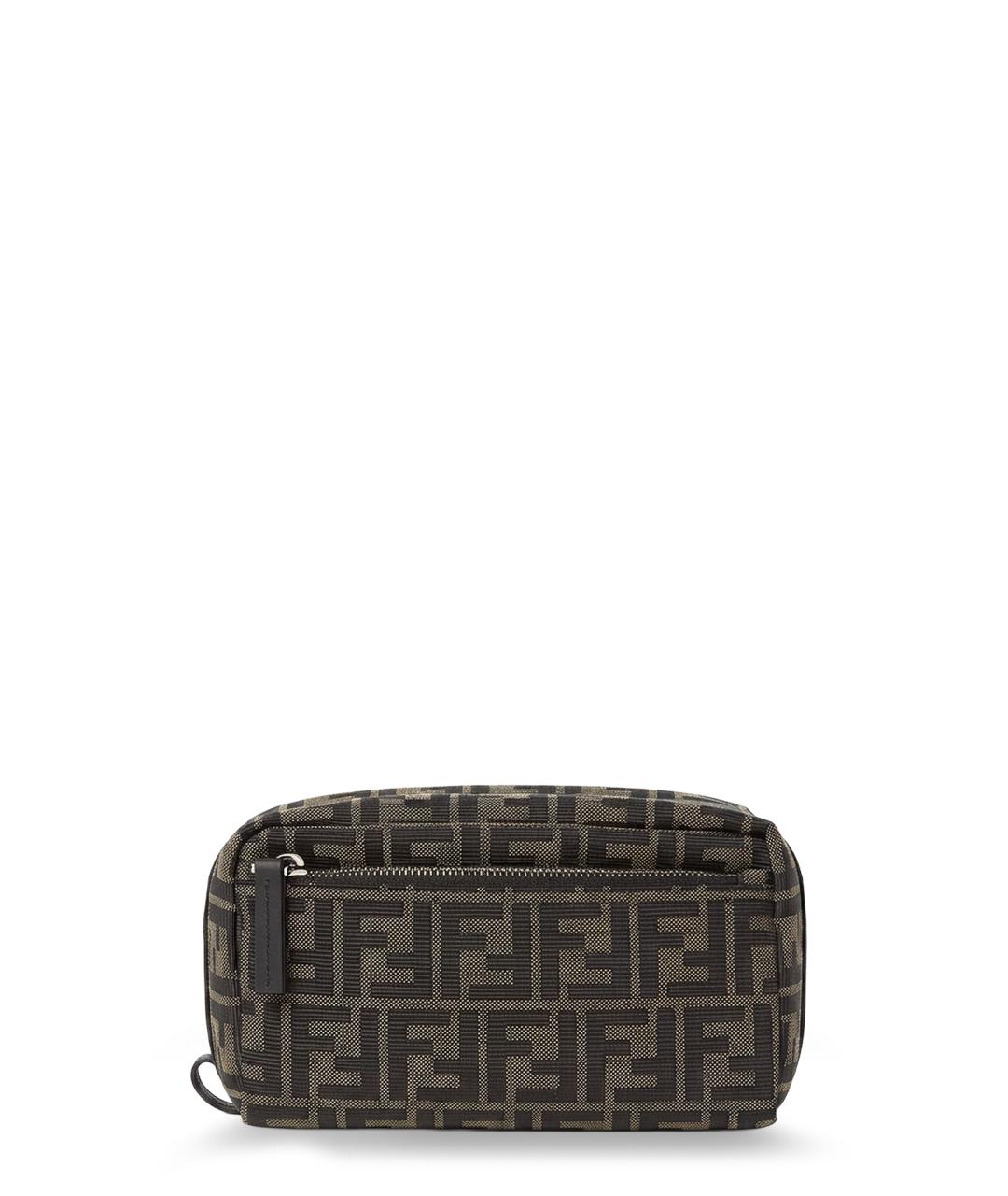 FENDI Коричневая барсетка, фото 2