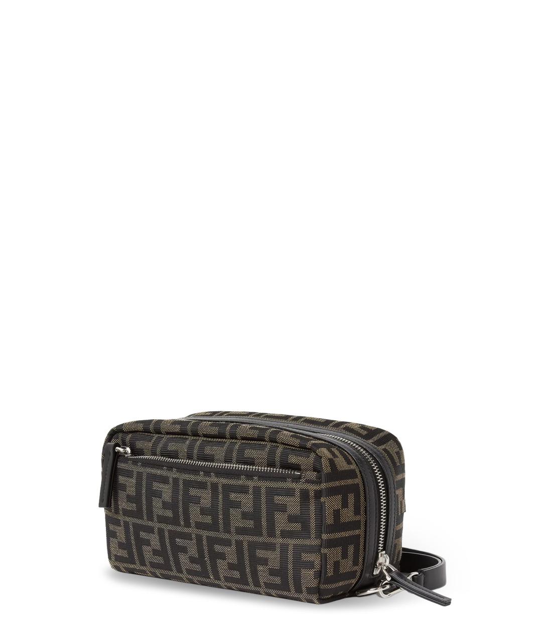 FENDI Коричневая барсетка, фото 3