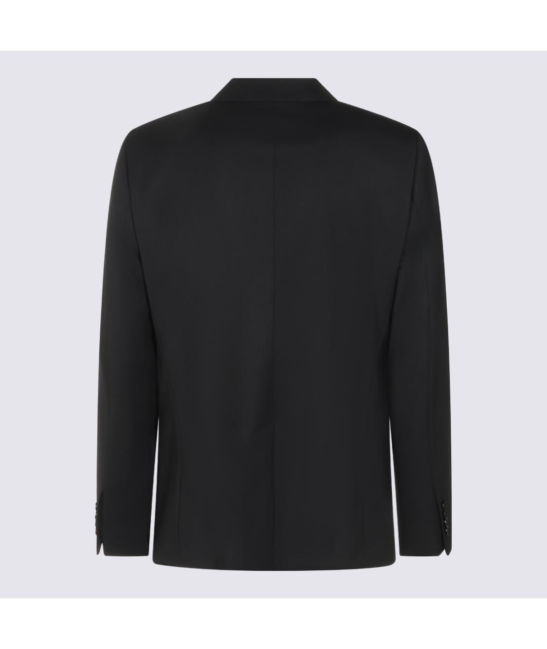 DOLCE&GABBANA Черный классический костюм, фото 4