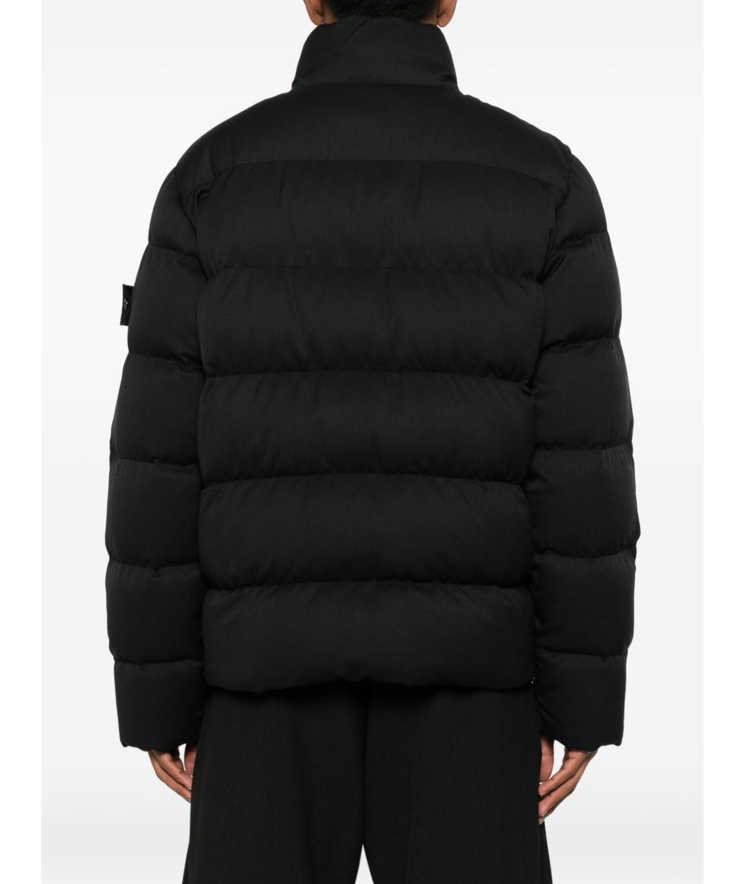 STONE ISLAND Черная куртка, фото 3