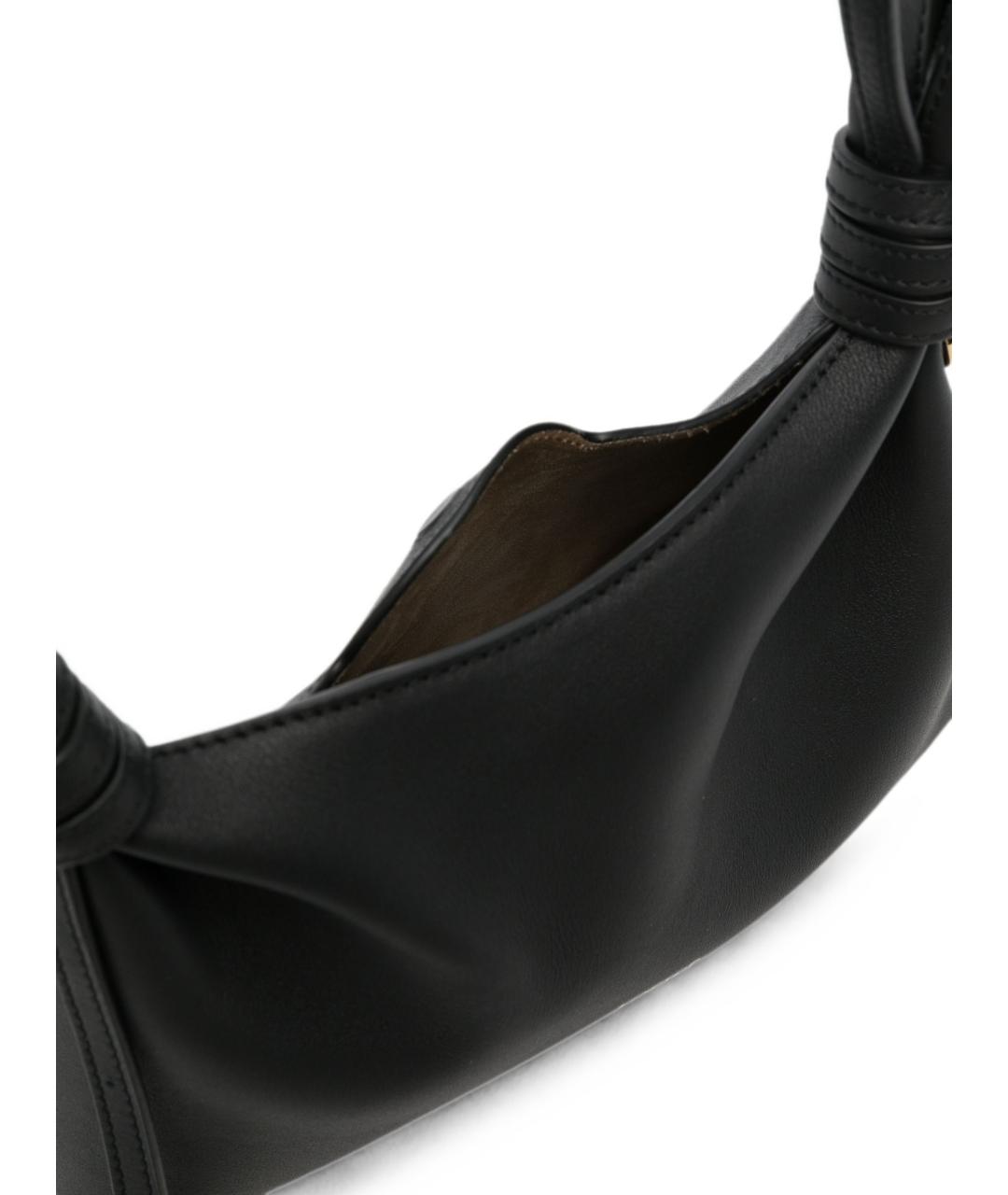 LOEWE Черная кожаная сумка через плечо, фото 3