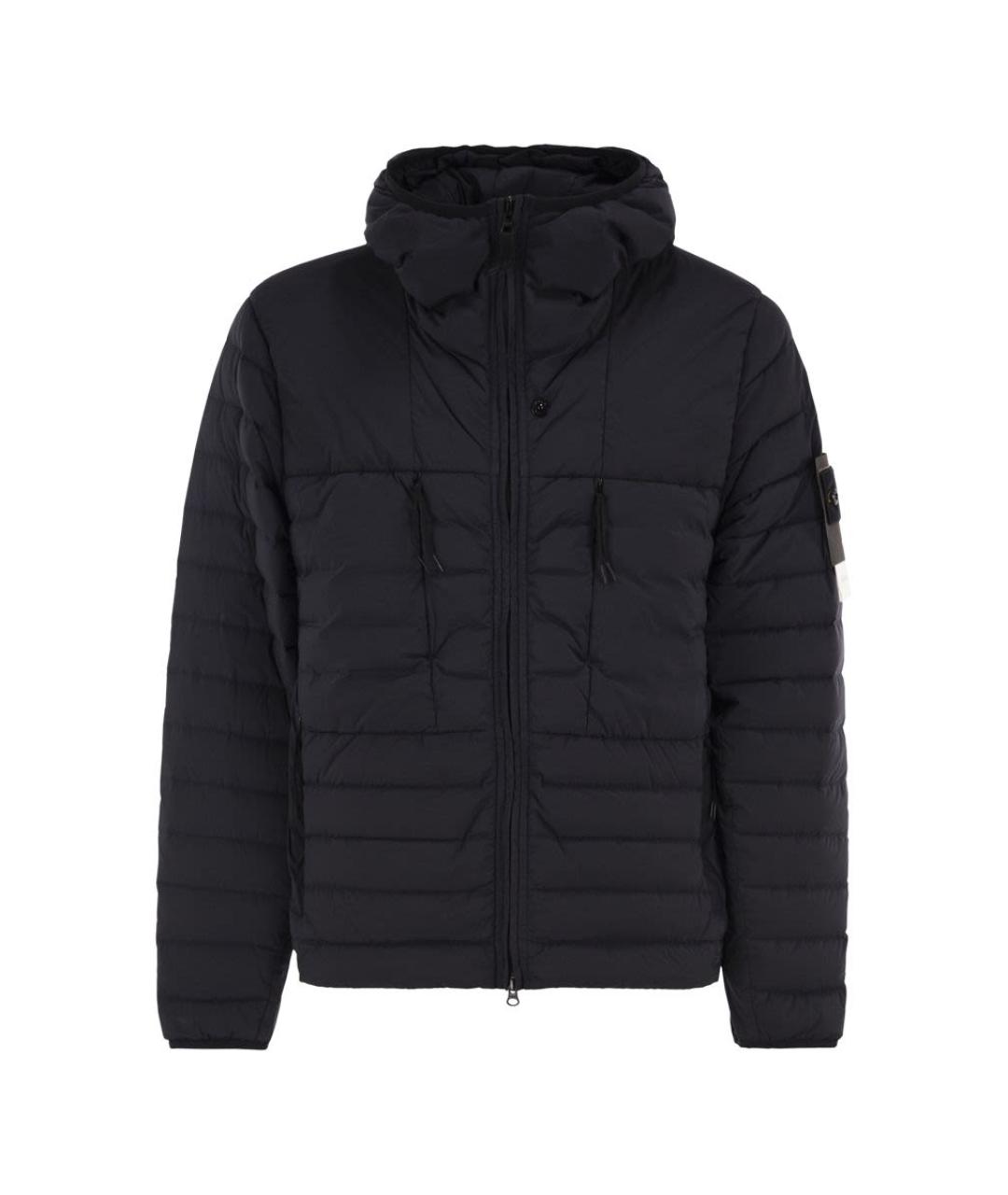 STONE ISLAND Синяя полиамидовая куртка, фото 1