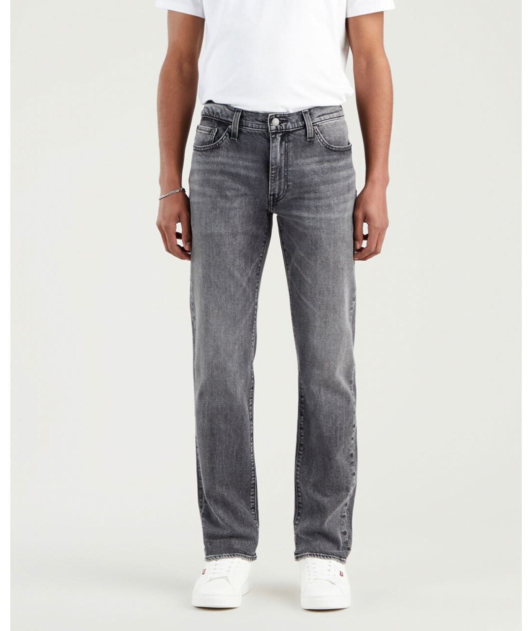 LEVI'S Серые хлопко-лиоцелловые джинсы скинни, фото 3