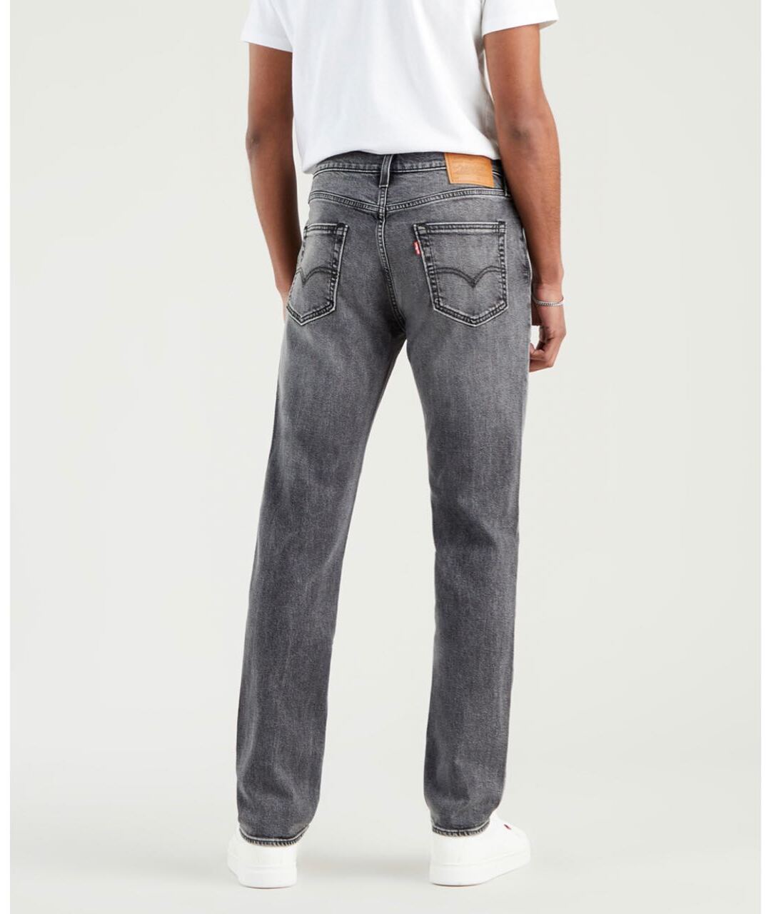 LEVI'S Серые хлопко-лиоцелловые джинсы скинни, фото 4
