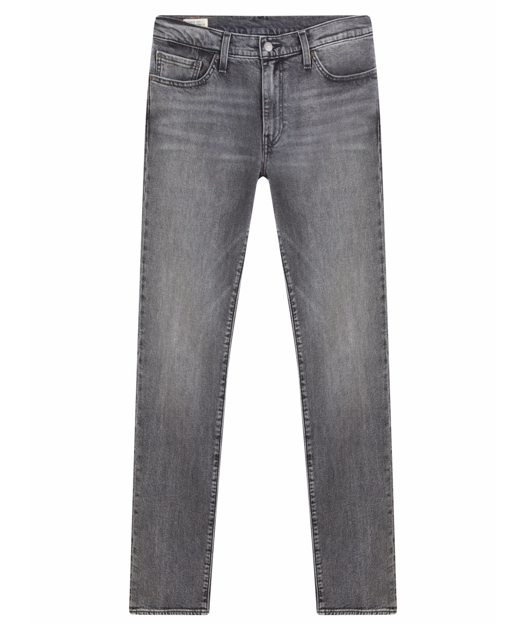 LEVI'S Серые хлопко-лиоцелловые джинсы скинни, фото 1