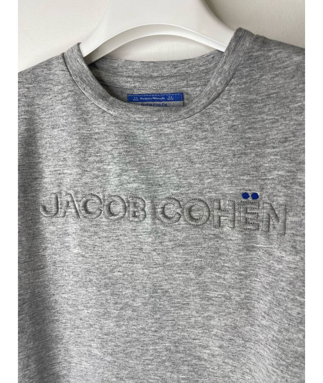 JACOB COHEN Серая хлопковая детская футболка, фото 2