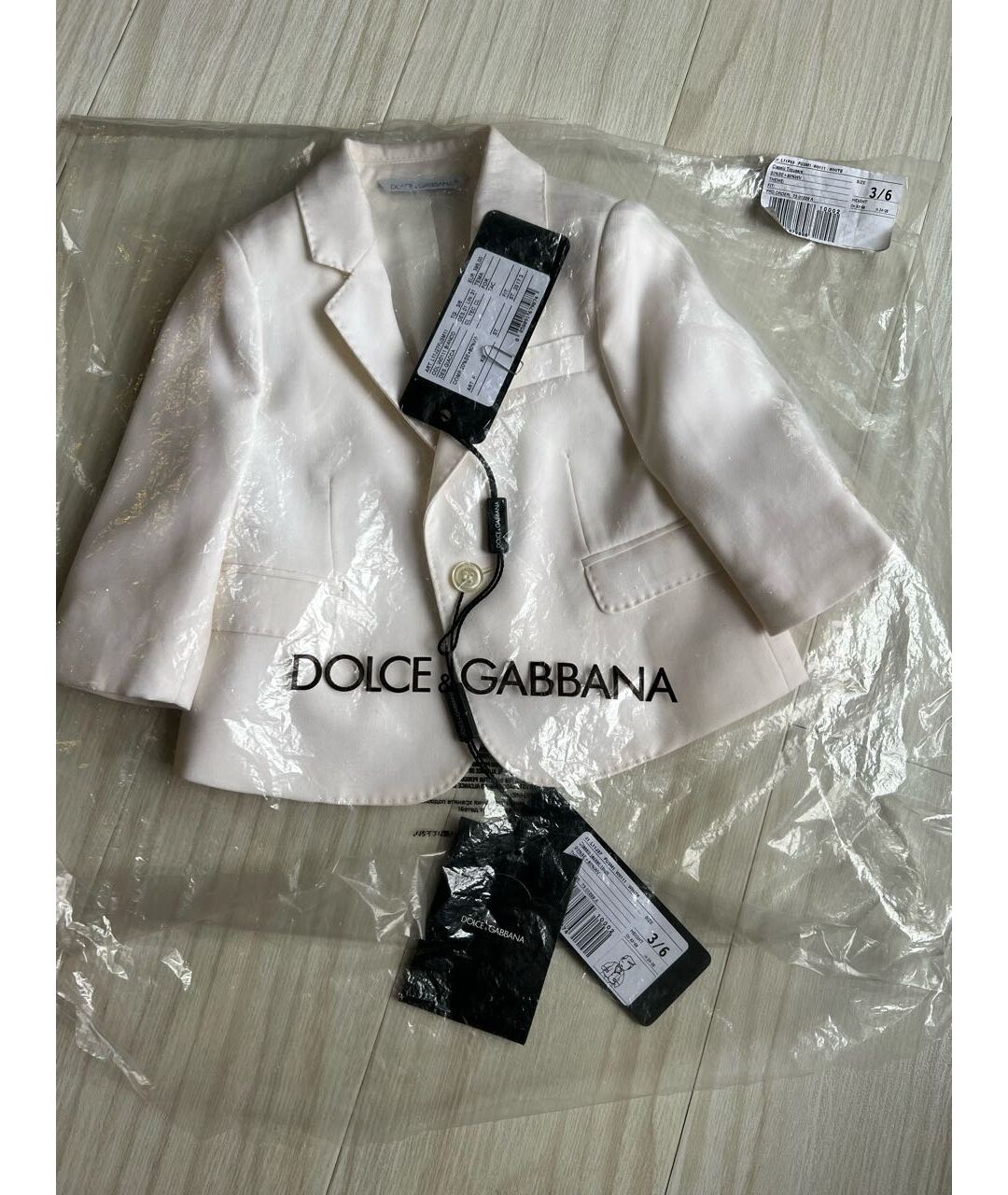 DOLCE&GABBANA Белый шелковый жакет / жилет, фото 2