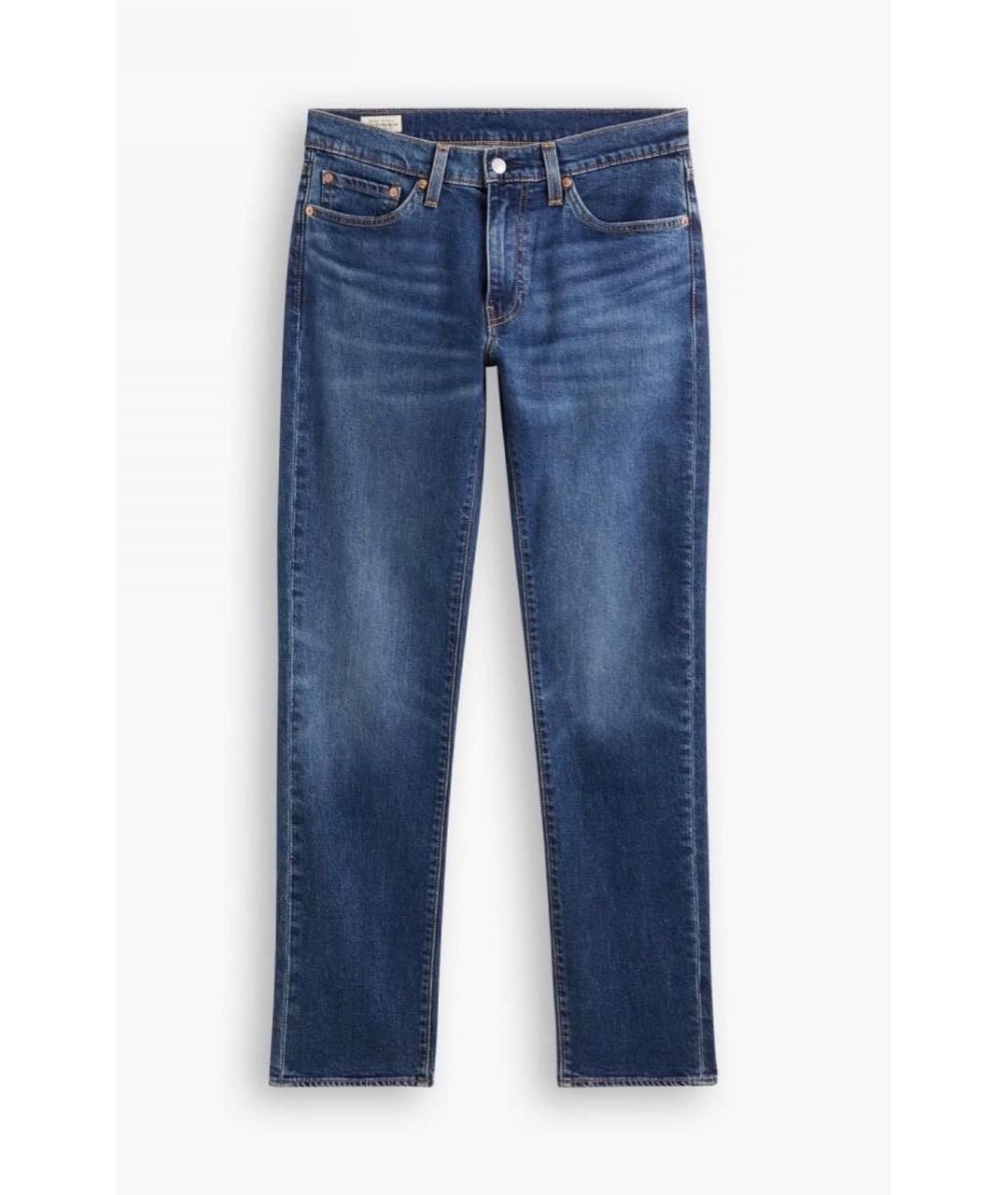 LEVI'S Синие хлопко-лиоцелловые джинсы скинни, фото 9