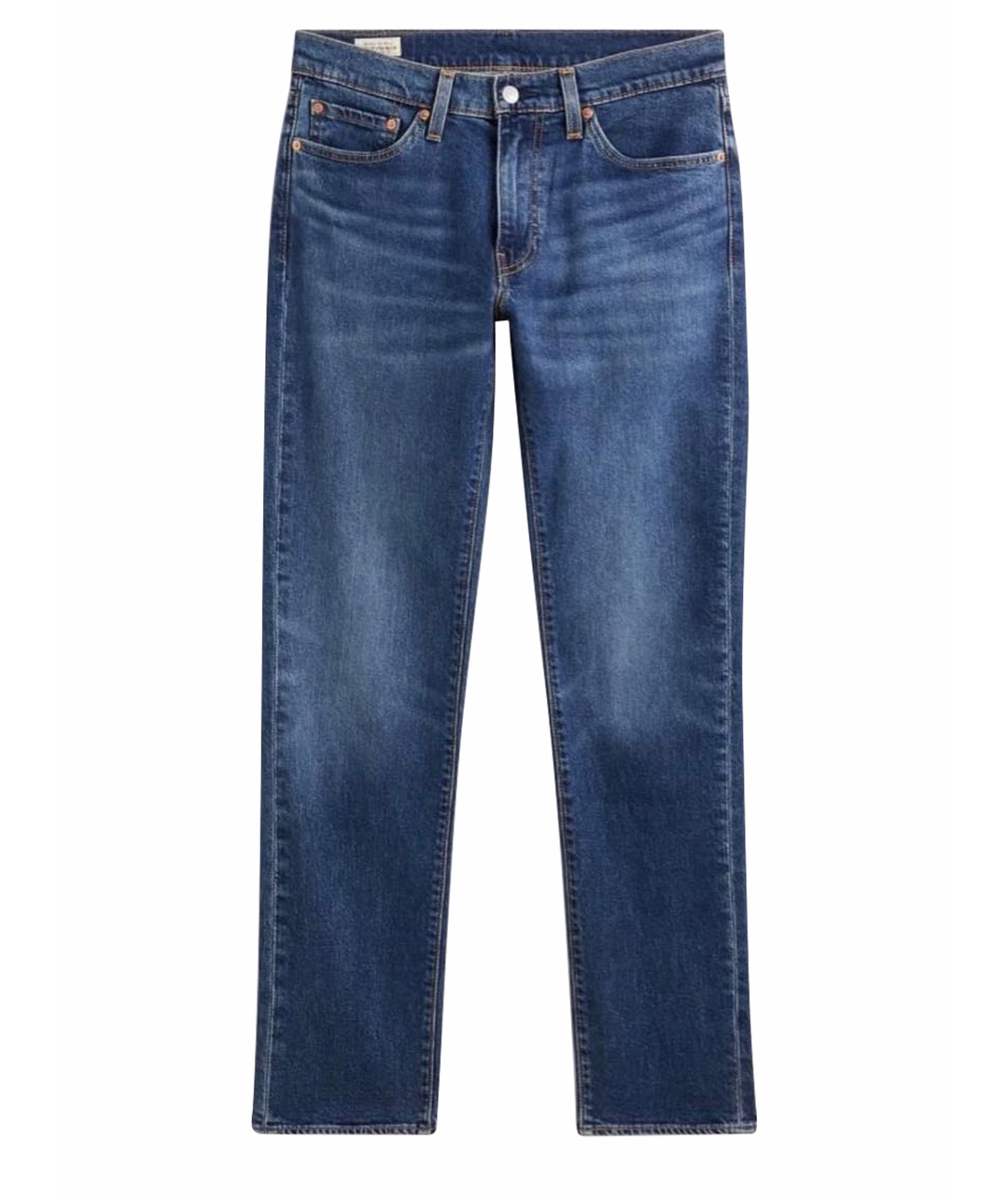 LEVI'S Синие хлопко-лиоцелловые джинсы скинни, фото 1