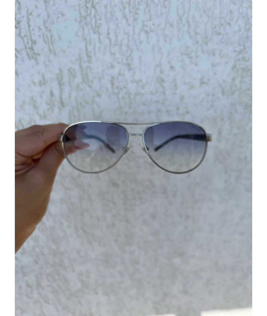 RALPH LAUREN Серые металлические солнцезащитные очки, фото 7