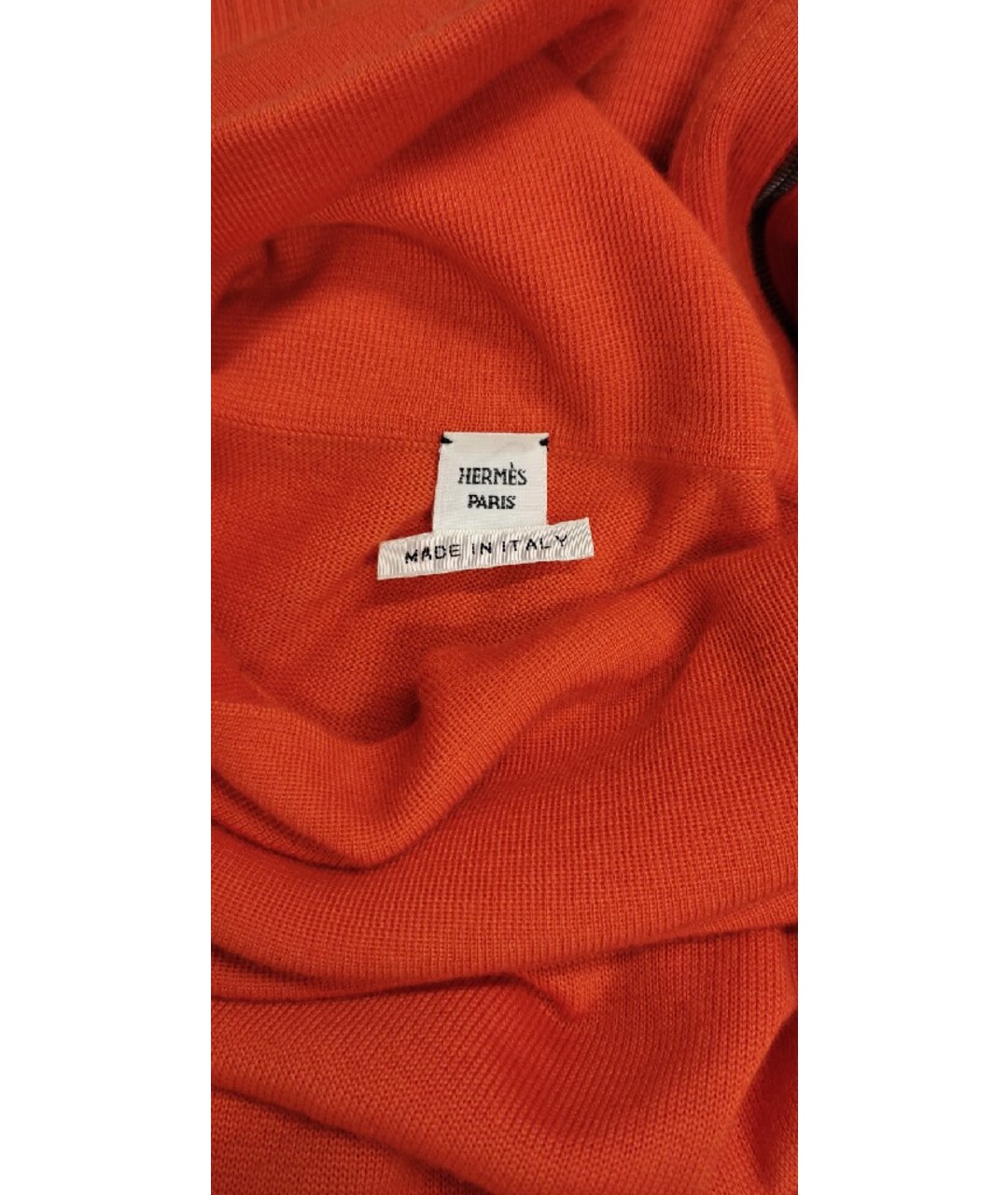 HERMES PRE-OWNED Оранжевый кашемировый джемпер / свитер, фото 4