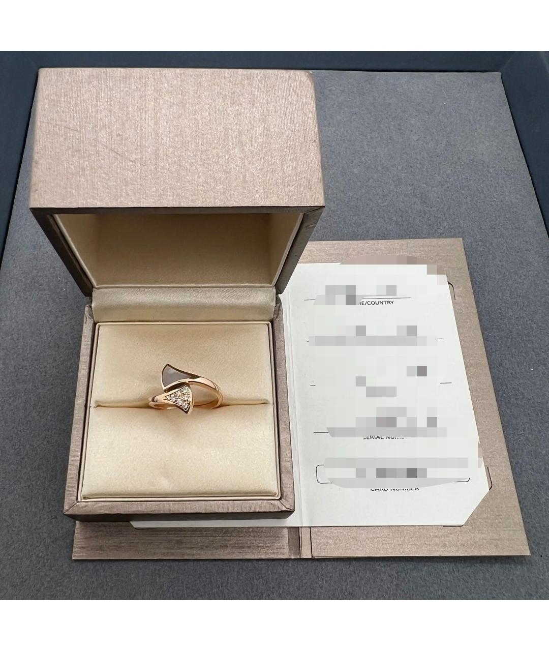 BVLGARI Золотое кольцо из розового золота, фото 4