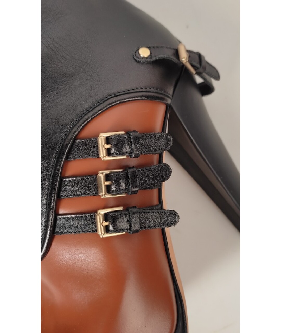 BALLY Коричневые кожаные ботильоны, фото 7