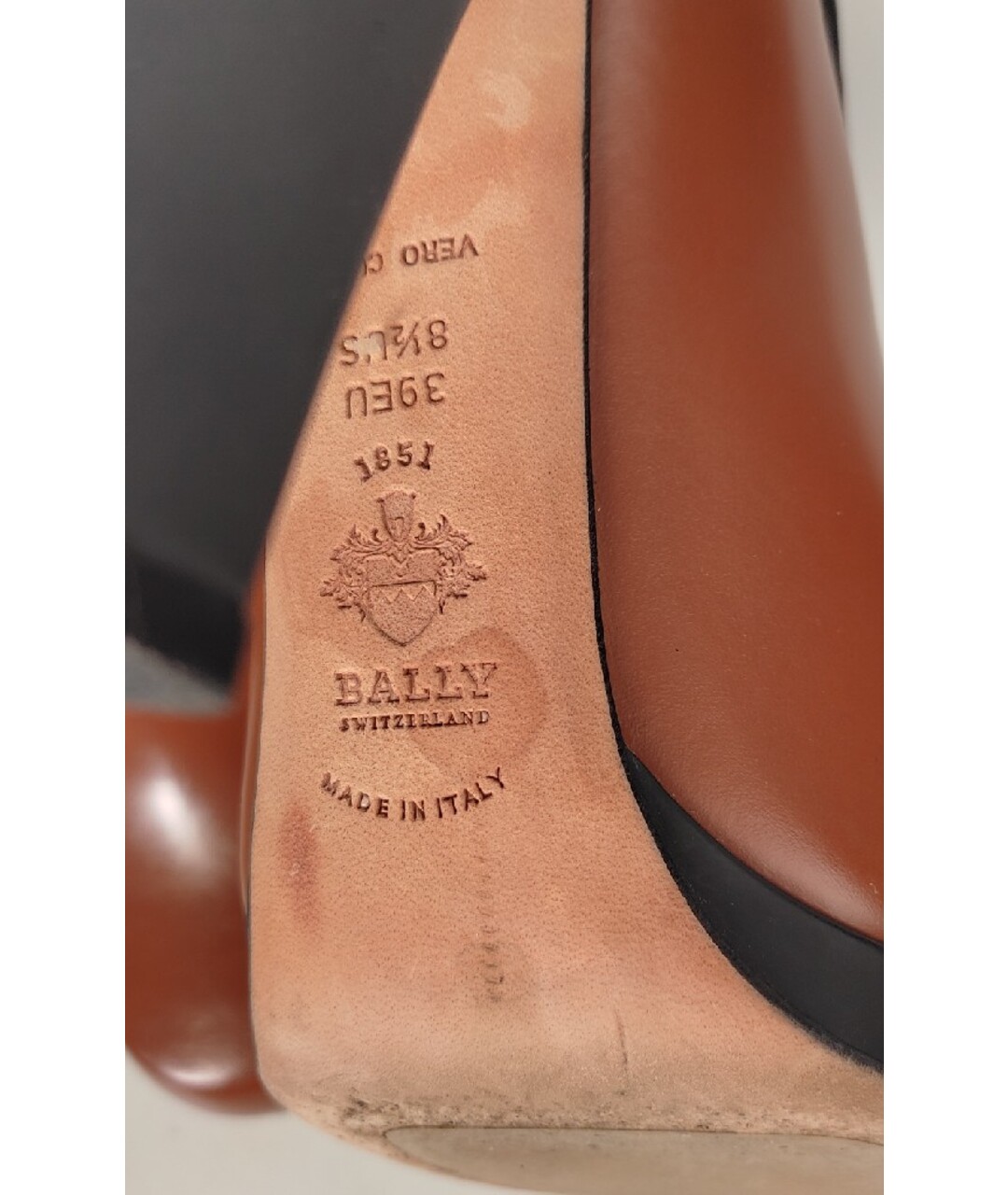 BALLY Коричневые кожаные ботильоны, фото 8