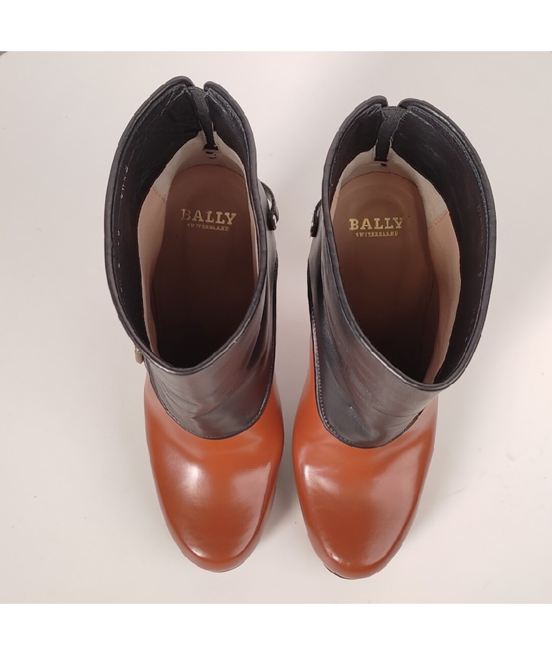 BALLY Коричневые кожаные ботильоны, фото 4