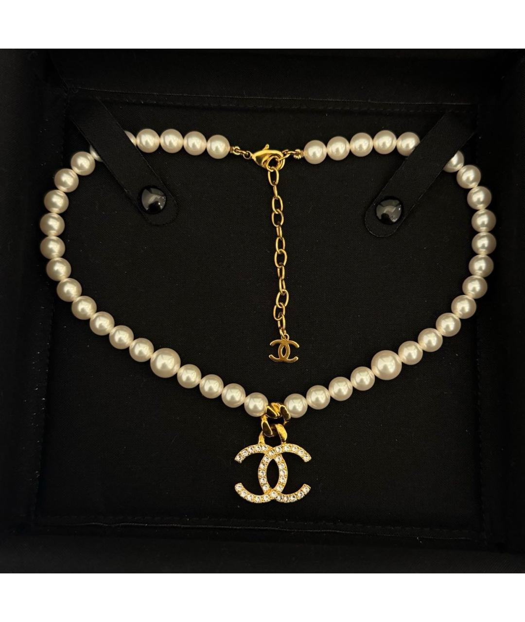 CHANEL Золотое колье, фото 4