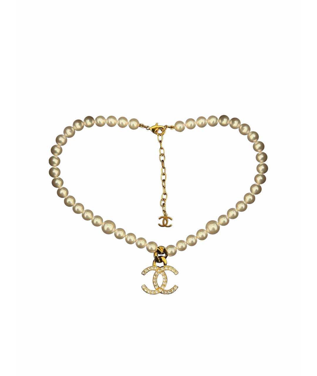 CHANEL Золотое колье, фото 1