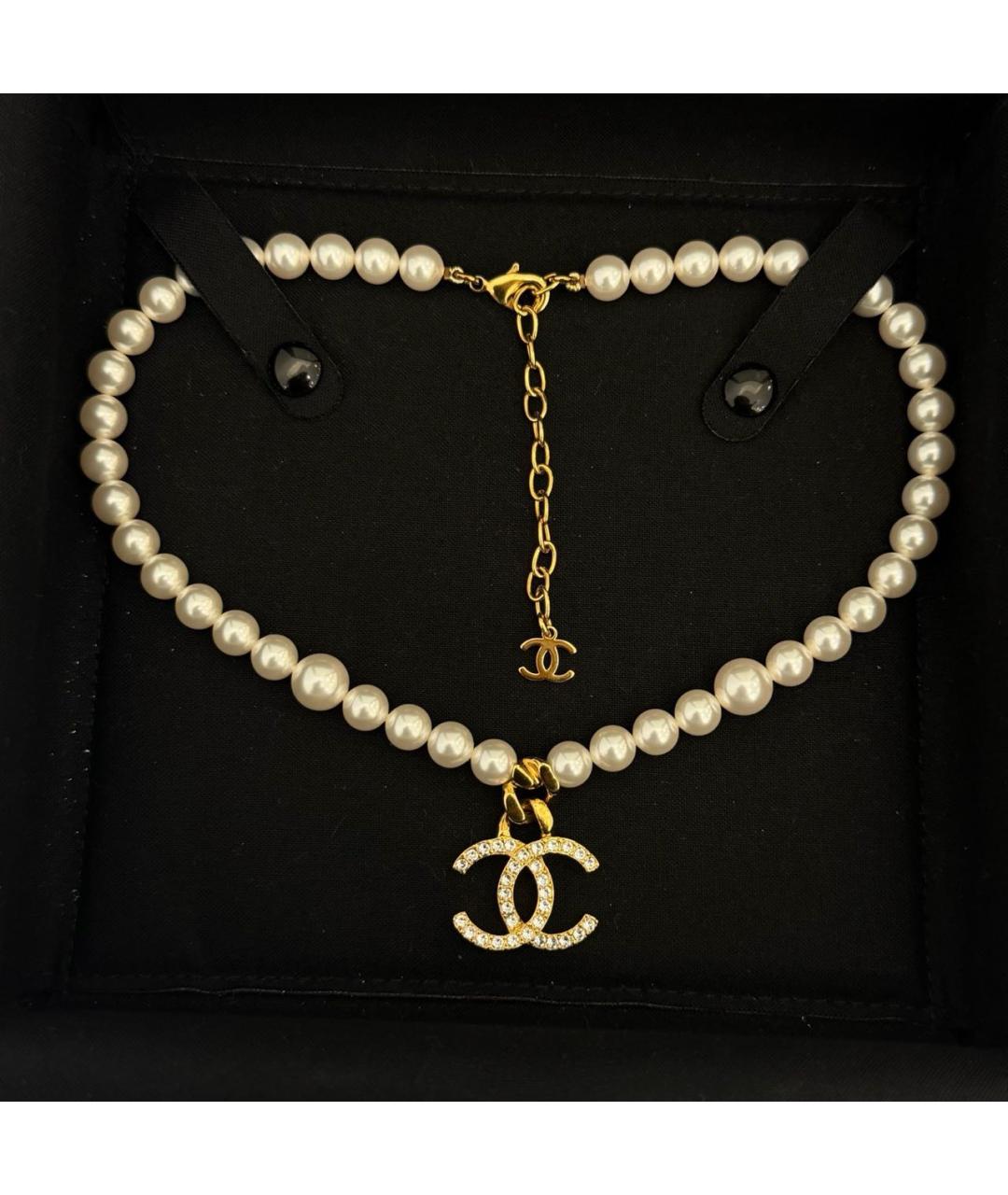 CHANEL Золотое колье, фото 2