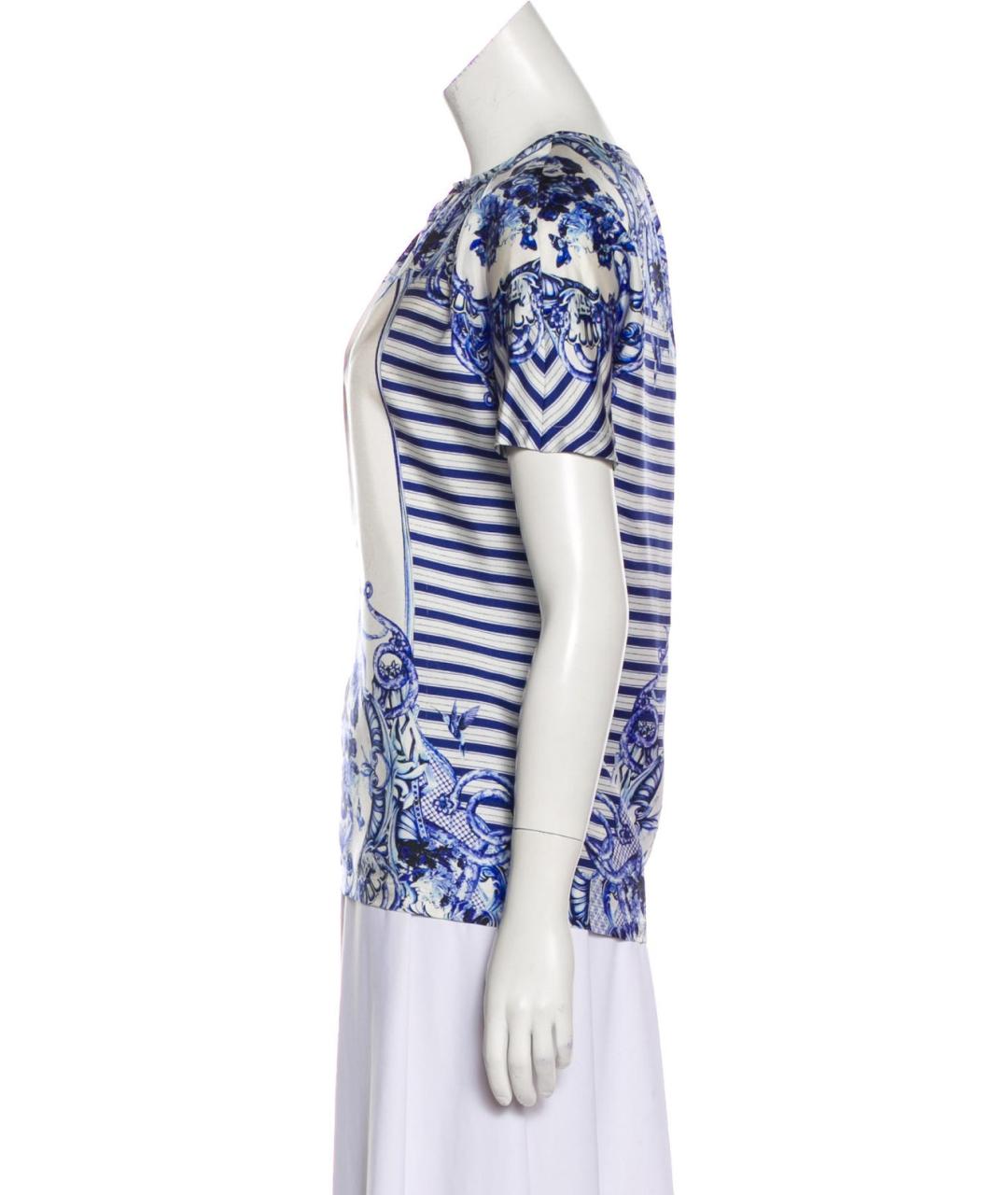 ROBERTO CAVALLI Шелковая блузы, фото 2