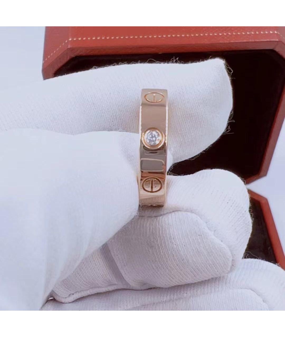 CARTIER Золотое кольцо из розового золота, фото 3