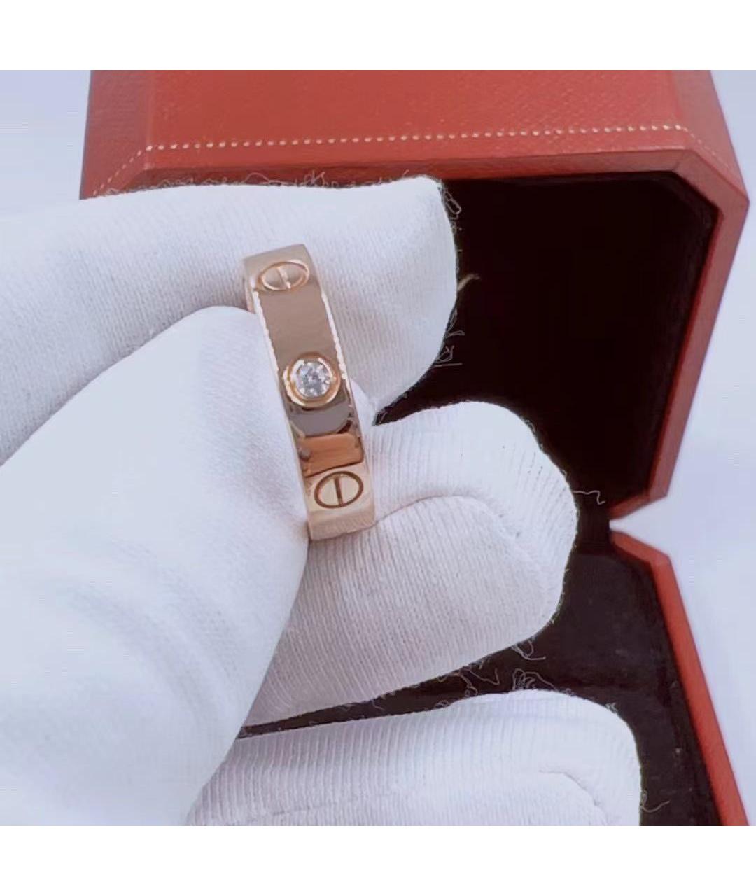 CARTIER Золотое кольцо из розового золота, фото 2