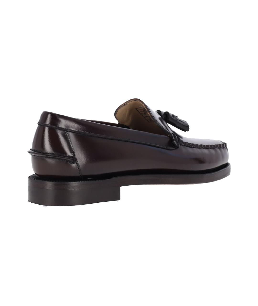 SEBAGO Коричневые кожаные низкие ботинки, фото 4
