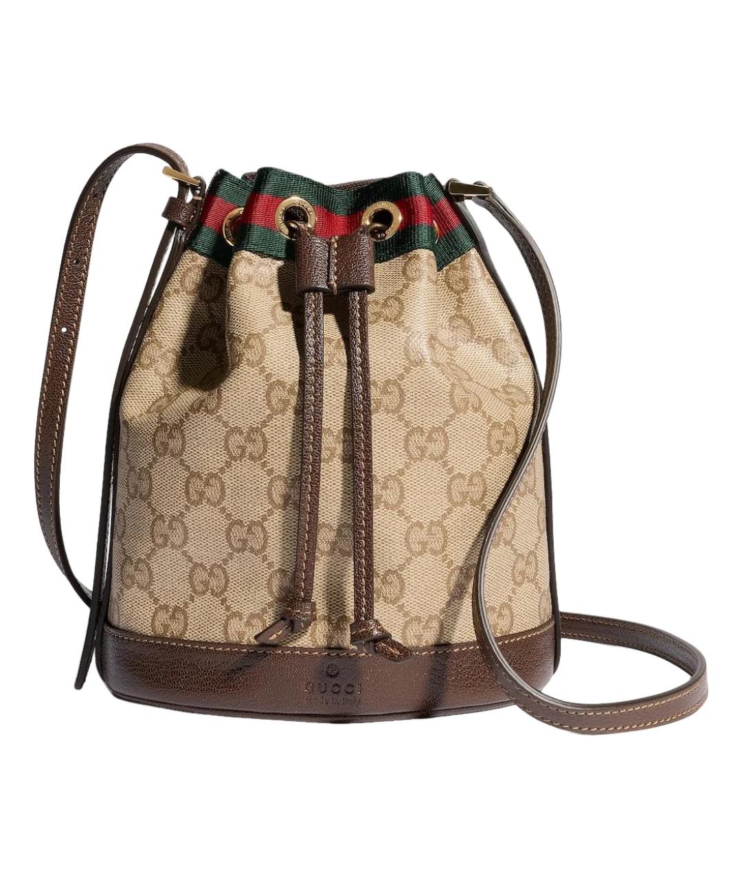 GUCCI Бежевая сумка через плечо, фото 1